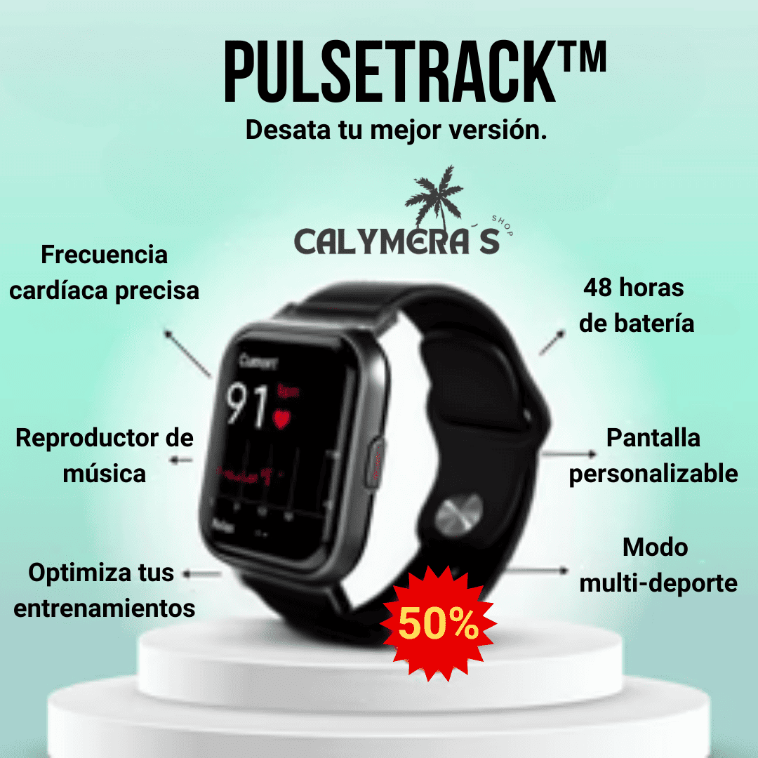 Smartwatch PulseTrack™ ¡Todo lo que necesitas, en tu muñeca! - My Store